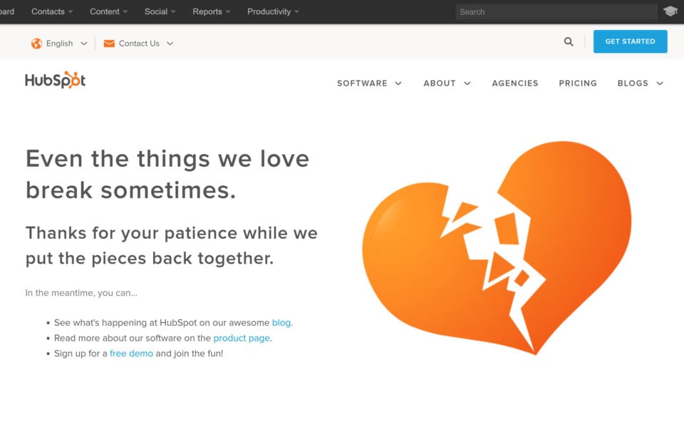 beautiful 404 page